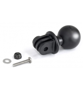 1" GoPro® ready camera ball