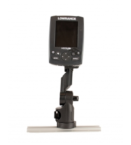 YakAttack Lowrance® Fish Finder Mount with Track Mounted LockNLoad™ Mounting System 