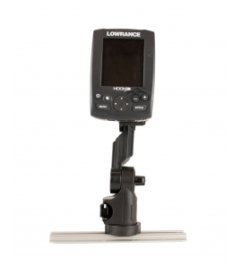 Lowrance® Fish Finder Mount with Track Mounted LockNLoad™ Mounting System 