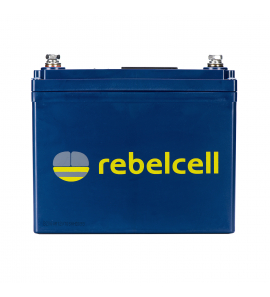 Rebelcell 12V 50A Battery with Charger