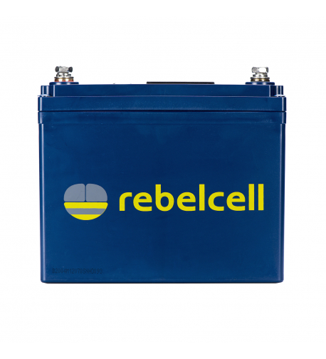 Rebelcell 12V 50A Akkumulátor + 10A töltő