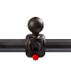 Hobie 1,5" Ram Ball H-Rail Adapter