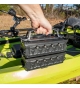 YakAttack Fully Loaded TracPak Combo Kit, Two Boxes, Track Mount, Handle, and 3 Trays