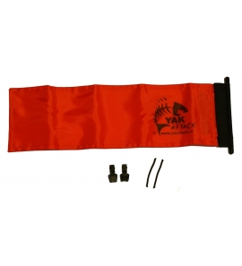 YakAttack Orange ProGlo Flag Kit YakAttack