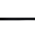 Anchor cord, 6mm diameter, black