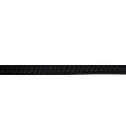 Anchor cord, 6mm diameter, black