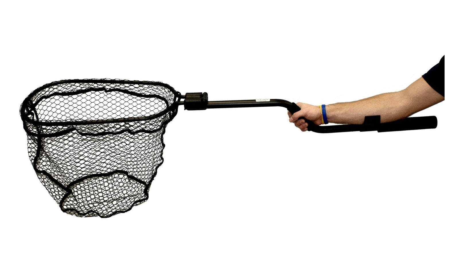 Leverage Landing Net 12 X 20 hoop, 47 long with extension and foam