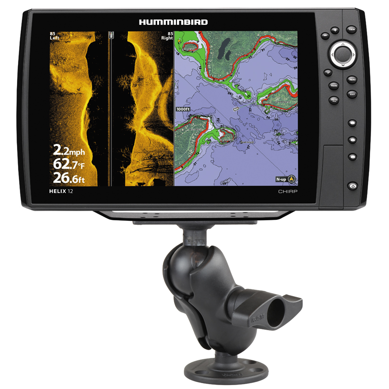 YakAttack Halradar Monitortartó Humminbird Helix Sorozathoz